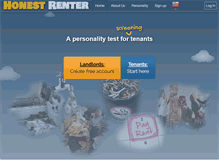 Tablet Screenshot of honestrenter.com